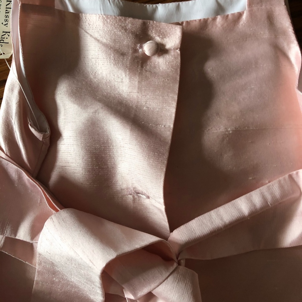 NWT Baby Boo Silk Dress With Bloomer - Picture 13 of 14